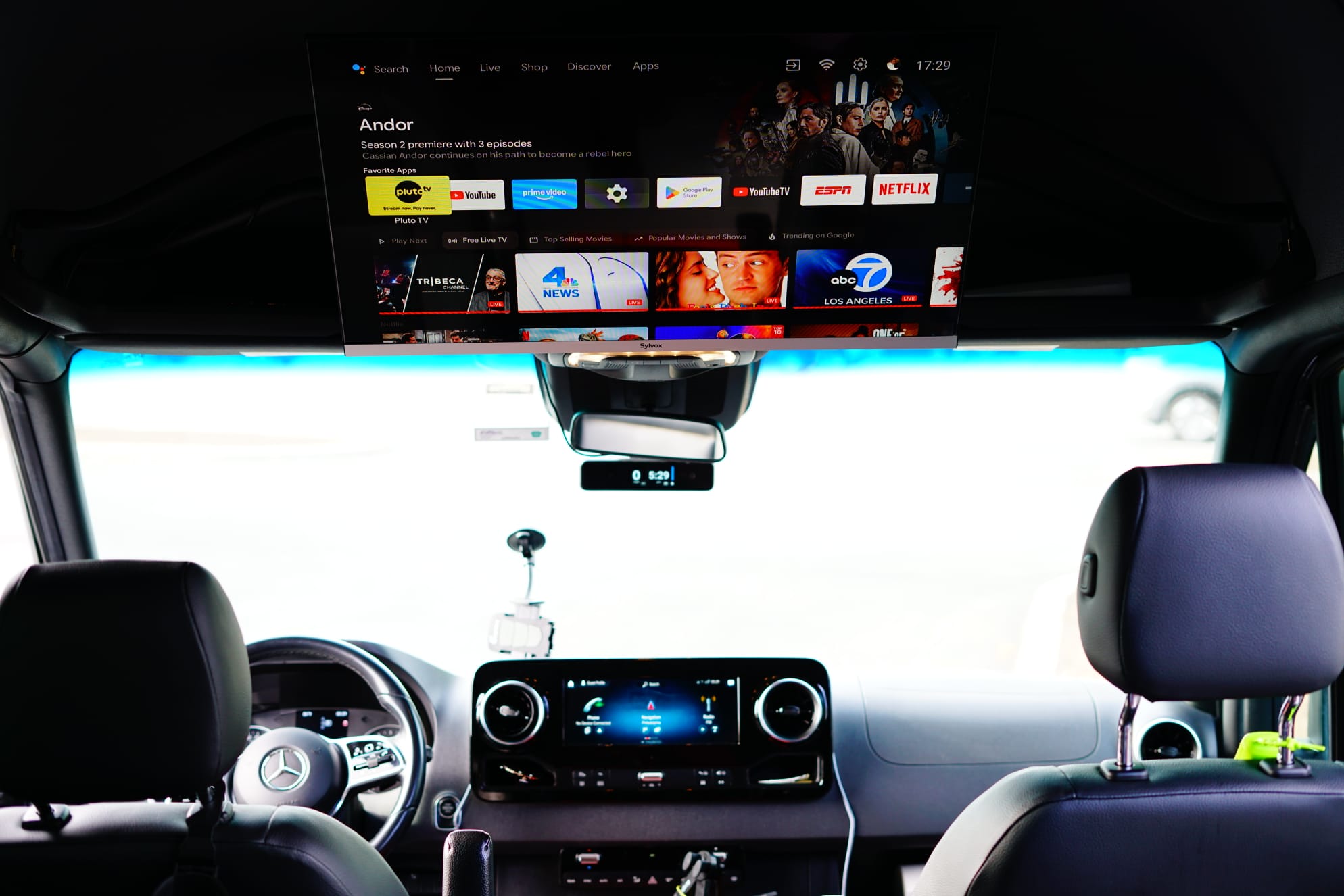 Mercedes Shuttle Van Image